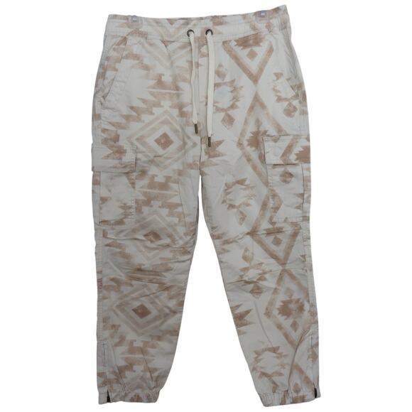 Polo Ralph Lauren Aztec Print Cargo Tapered Pants Size S - Picture 1 of 13